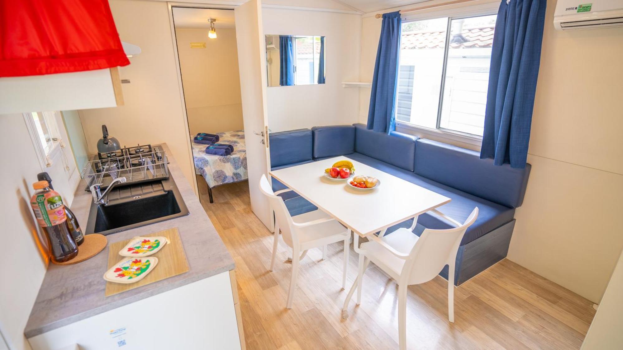 Happy Camp Mobile Homes In Castello Camping & Summer Resort เนโอสมาร์มาราส ภายนอก รูปภาพ