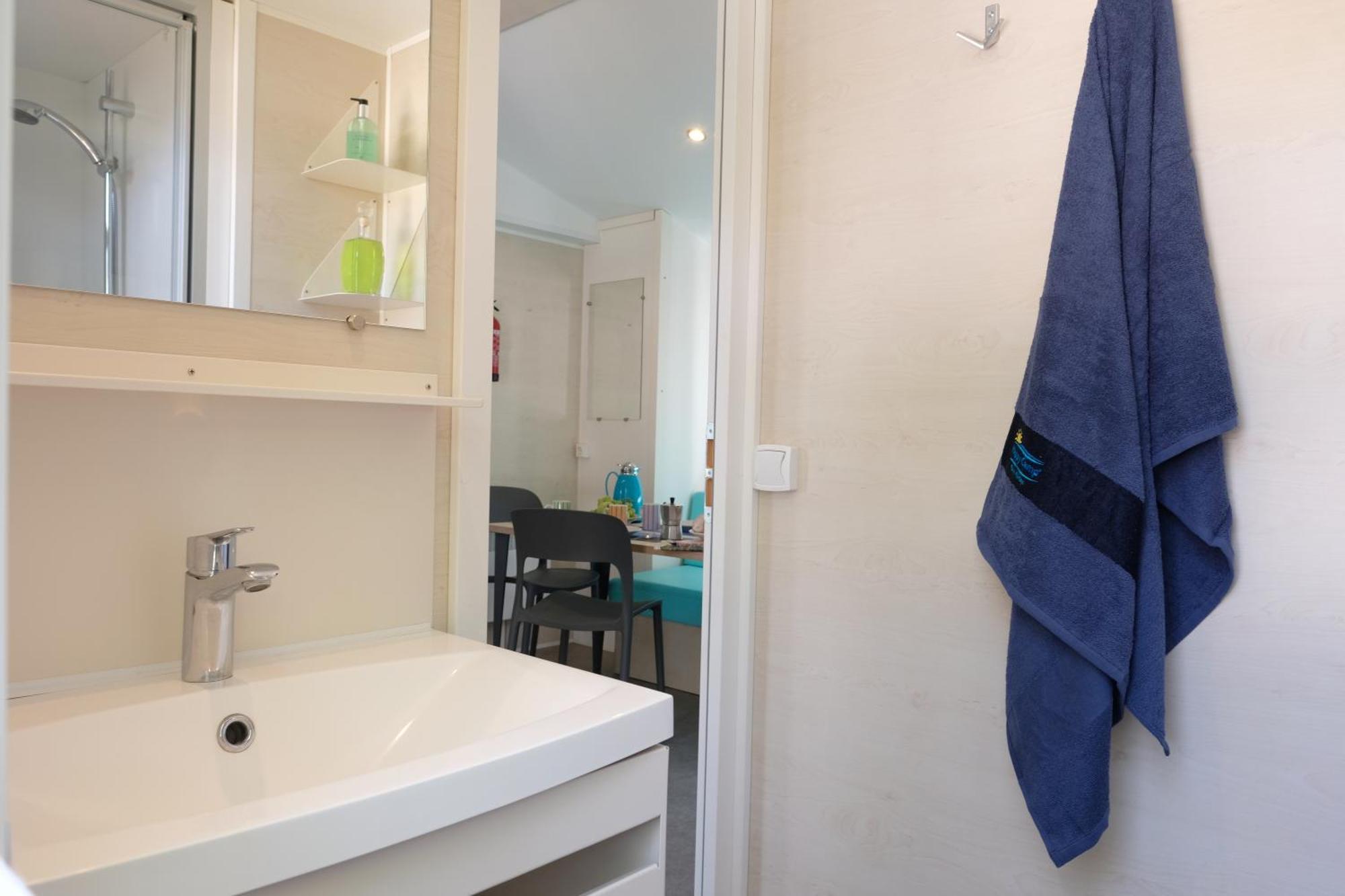 Happy Camp Mobile Homes In Castello Camping & Summer Resort เนโอสมาร์มาราส ภายนอก รูปภาพ